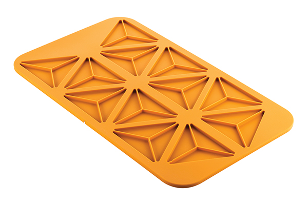 SILIKOMART NATURAE PRO TIANGOLO MOLD 3.0 47X27CM 36P 103X95XH5.5MM 10.5ML