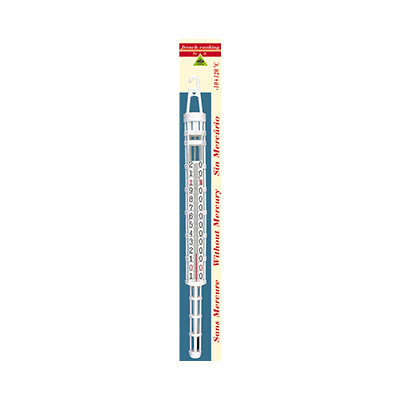 ALLA CHARCUTIER THERMOMETER WITH PLASTIC SHEATH WHITE FROM -10° TO 120°