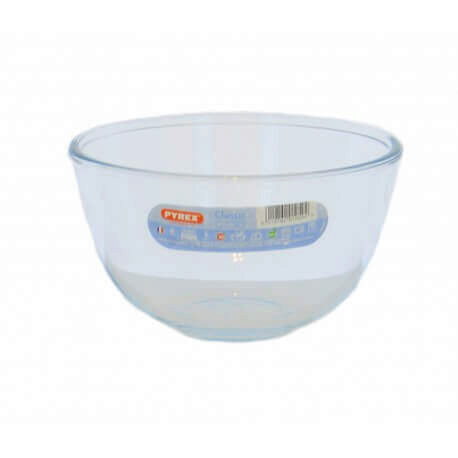 PYREX BOWL MIXING 17CM-1.0L BOROSILICATE -40+300°
