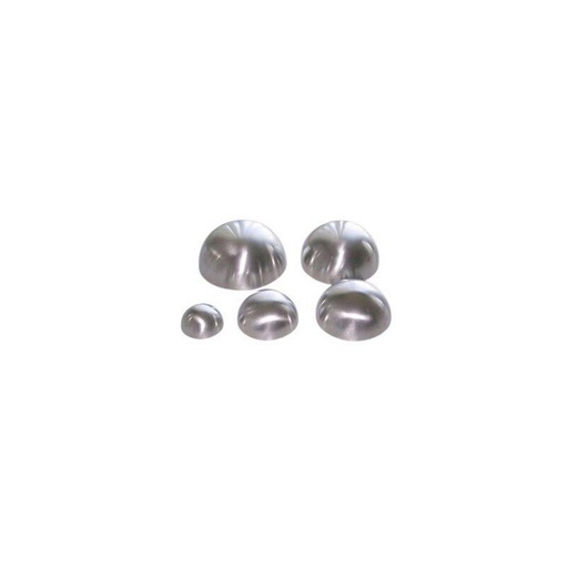 [53802651] 10CM STAINLESS STEEL HALF SPHERE