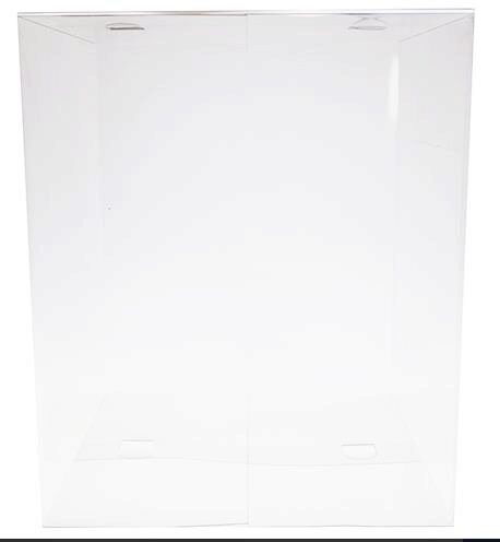 [60700308] TRANSPARENT FOLDING BOX 250X250/300MM + ORCOLIS BOTTOM OF 10 PCES