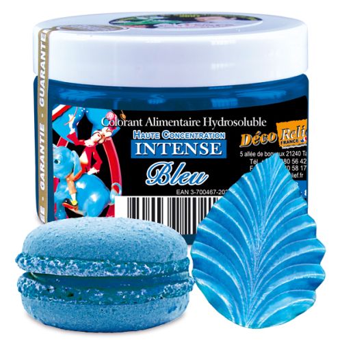 [07053010] WATEROPLOSBARE KLEURSTOF INTENS BLAUW E133 - INT81 50GR