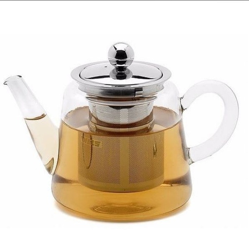 [62250749] WEIS GLASS TEAPOT WITH TEA INFUSER 0.75L