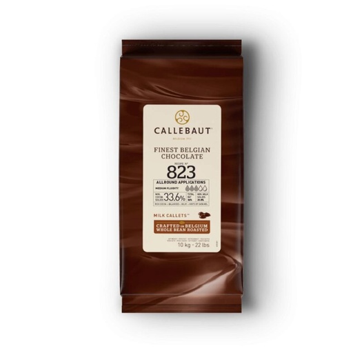 [03070185] CALLEBAUT 823NV-01B MILK 34% IN CALLETS 10KG