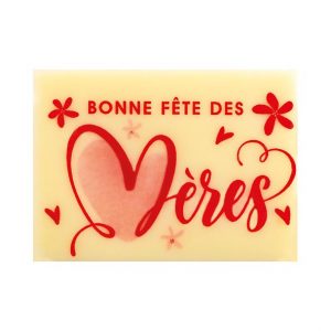 [08057741] 074048 PCB RECTANGLES CB BONNE FÊTE DES MÈRES 4X2,9 CM 60PCES ***S/CD***