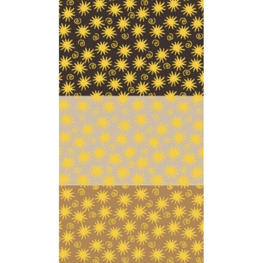 [08030824] 2046008 TRANSFERT ÉTOILES OR  30 X 40CM 30PCES ***S/CDE***