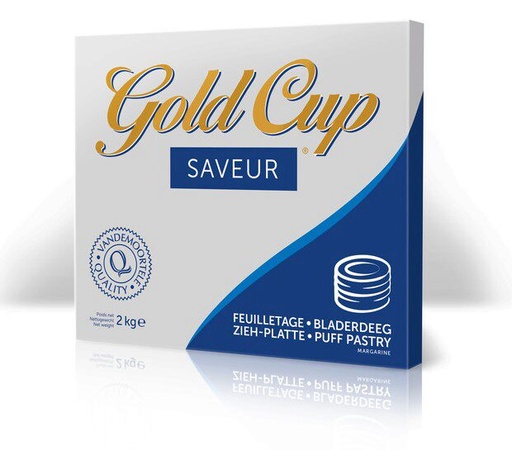 [05070041] VAMIX GOLD CUP SAVEUR MARGARINE FEUILLETAGE  EN PLAQUE 6 X 2 KG
