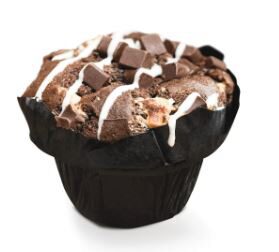 [05102027] B & B 1406 MUFFIN OVERKILL PURE CHOCOLADE 24X130GR