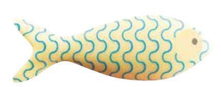 [08057001] 061156 PCB SARDINES CB IN STRIP 3 DESIGNS 6X2 CM 112PCES ***S/CD***