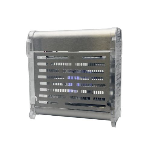 [57658690] BRC DESINSECTISEUR FLYINBOX LED FX5 1X5W 50M²INOX & TRANSPARENT