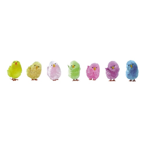 [08074214] 1059420 ASSORTMENT OF CHICKS 51MM 36PCS
