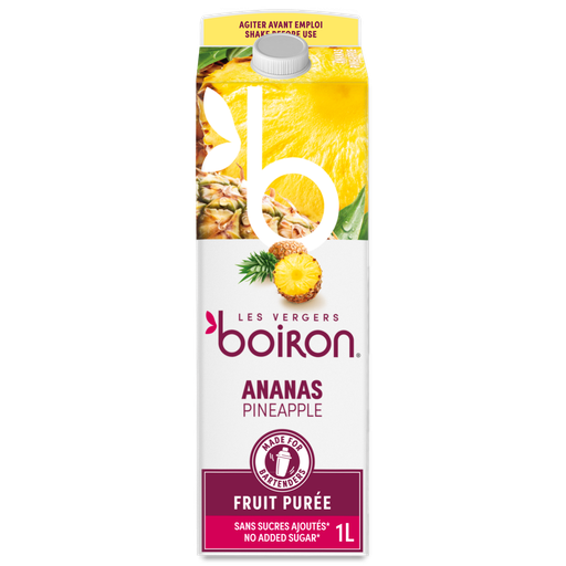 [02101003] BOIRON 100% PASTEURISED PINEAPPLE PUREE 1L