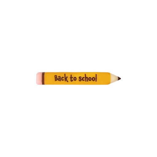 [08058445] 2001185 PENCIL BACK TO SCHOOL 8X1.2 CM 150PCS ***S/CDE***