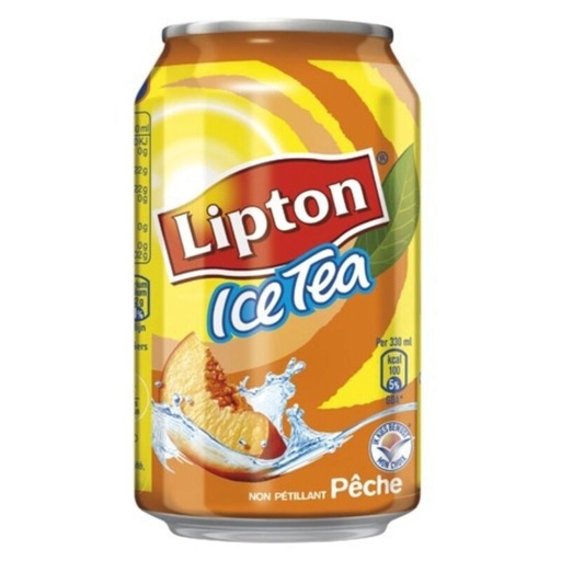 [02050410] LIPTON ICE TEA PEACH DRINK BLIK 24 X 33CL