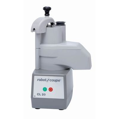 [62250208] ROBOT COUPE CL20 GROENTESNIJDER 400W-1500RPM-230V/1-MOTOR BLOK PLAST-CL PLAST ZONDER SCHIJVEN