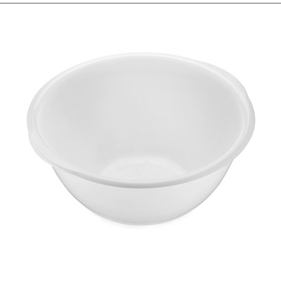 [52107184] WHITE POLYPROPYLENE BOWL 17.5CM - 1L