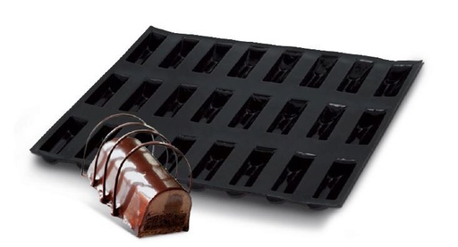 [51661091] FP-07039 FLEXIPAN® ORIGINE MINI BUCHETTE 30X20CM 8EMP 31,7X26,2CM 9,5X4CM H3CM