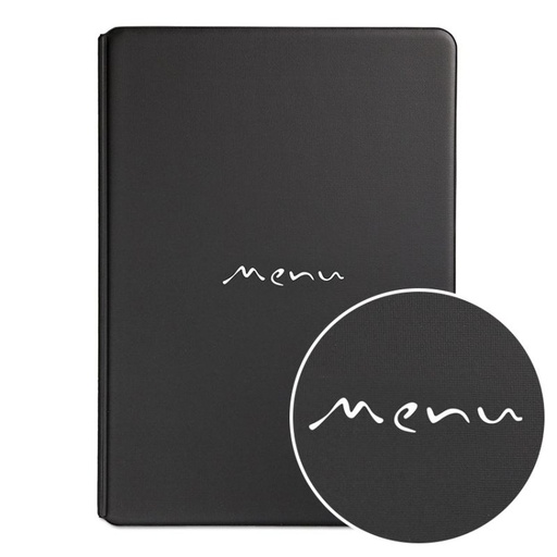 [57661350] DAGSTYLE CARTE A4 "MENU" TOSCANA LINE NOIR