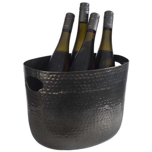 [57663274] HAMMER BLACK ALUMINUM COOLING BUCKET 7 L 30X23.5XHT23CM