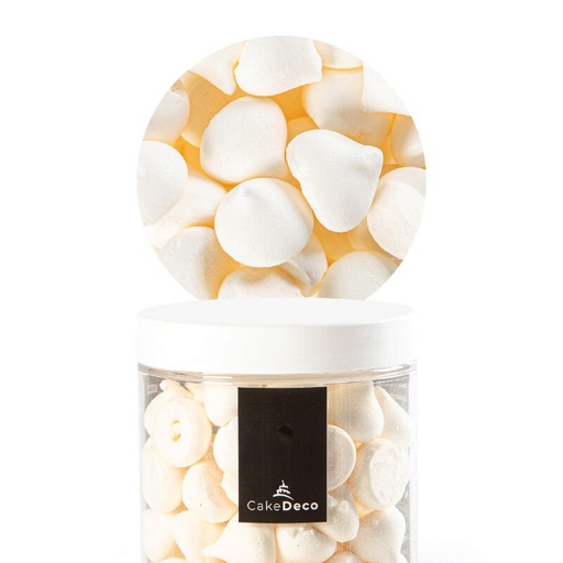 [08054097] 39088 CAKEDECO MERINGUEKNOPJES WIT   12 PIECES ***S/CD***