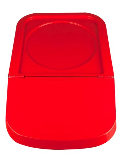 [50611208] COUVERCLE BAC A INGREDIENTS 40L ROUGE 43 X 73 CM