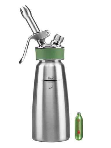 [53804489] ISI SIPHON GREEN WHIP ECO SERIES 0,5L FROID INOX