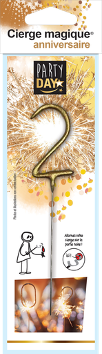 [70409004] Gold Sparkler Number 2