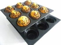 [51201124] MUFFIN MOLD CBP TRAY PLATE 3X3 POLYMER