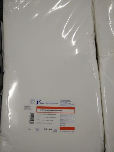 [03010518] 100% SUCROSE VERGEOISE WHITE BROWN SUGAR 25KG