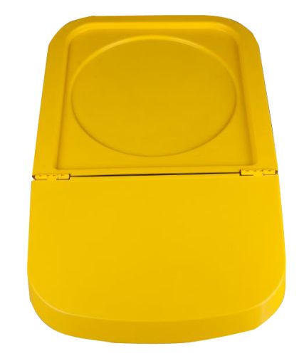 [50611206] COUVERCLE BAC A INGREDIENTS 40L JAUNE 43 X 73 CM