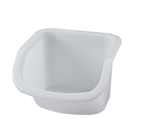 [50611190] POLY STACKABLE INGREDIENTS BIN 15 L WHITE 44 X 40 CM H 28CM