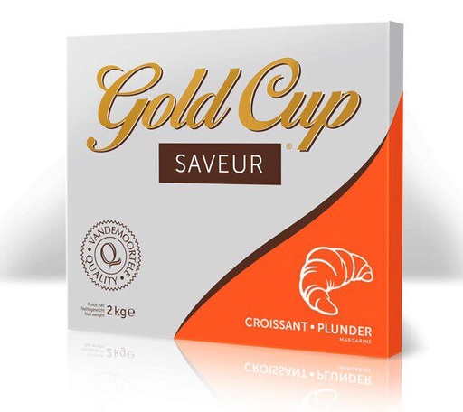 [05070048] VAMIX GOLD CUP SAVEUR MARGARINE CROISSANT  EN PLAQUE 6 X 2 KG