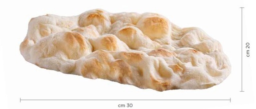 [02100789] KLASSIEKE PINSA 30X20CM - 3X230GR