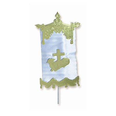 [60159152] 1059152 COMMUNION BANNER 12CM 12 PCES