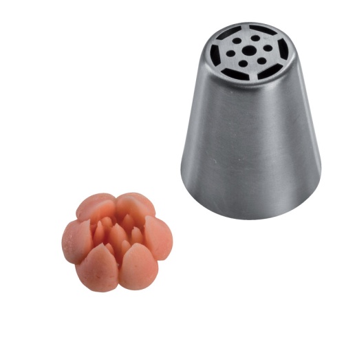 [50942815] STAINLESS STEEL ICING NOZZLE FOR FLOWER BX0052