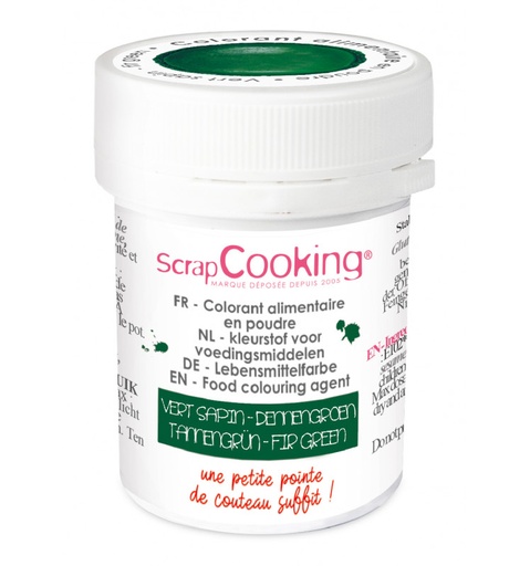 [08055649] SCRAPCOOKING SPAR GROENE HYDRO VOEDSELKLEURSTOF 5G