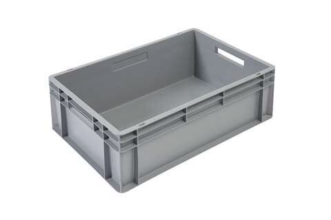 [60251745] EURONORM BIN PO/FULL 60X40XH22CM GRAY-42L BUDGET LINE