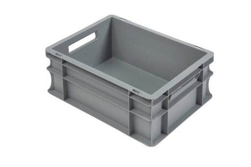 [57662768] EURONORM BIN PO/FULL 40X30XH17CM GRAY-15L BUDGET LINE