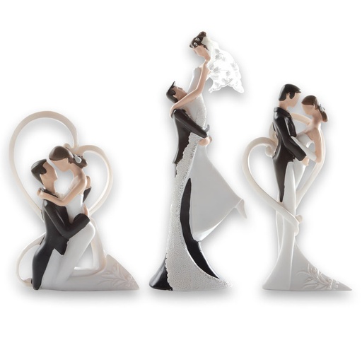 [61008326] 1033065 MODERN WEDDING COUPLE 12 CM