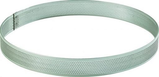 [55079421] MF PERFORATED STAINLESS STEEL CIRCLE Ø 10 HT 2CM