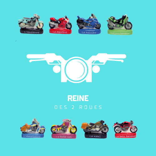 [60229116] SANTONS 100PCS "REINES DES 2 ROUES"  ***NEW 2025***