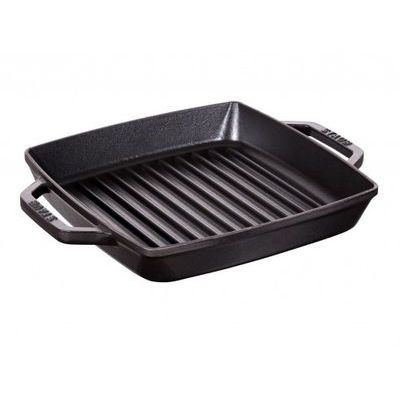 [57659904]  STAUB GRILL HANDGREPEN 33X33CM ZWART