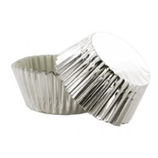 [70407428] CAISSETTE CUPCAKE DIAM 5CM ARGENT50 PCES