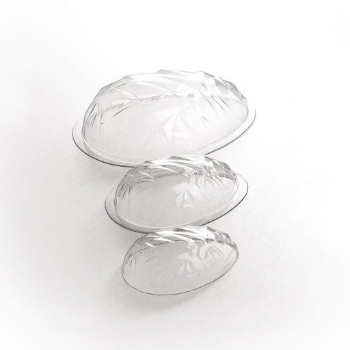 [08056254] 010314 PCB MOULES OEUFS DIAMANT POUR 6 PIÈCES 3 DESIGNS 12PCES ***S/CD***