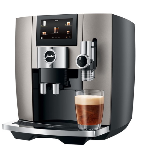 [00066938] JURA  MACHINE A CAFE J8 MIDNIGHT SILVER - N.15471 