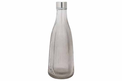 [00067560] ATLA FLES 1L SMOKEY GREY D10,1XH28CM - MET DEKSEL