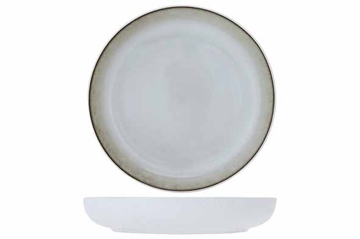 [00067570] C&T LILY WHITE SOUP PLATE D24XH4,2CM  - 5370006