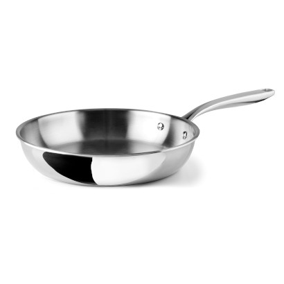 [00067707] LACOR TRICHEF STAINLESS STEEL FRYING PAN 24XH4.5CM FOR ALL HEAT SOURCES