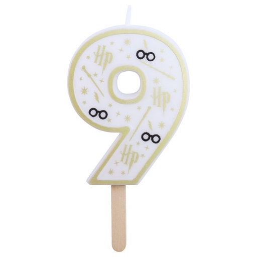 [00067880] BOUGIE HARRY POTTER CHIFFRE 9