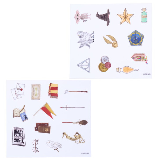 [00067893] DECORATIONS POUR CUPCAKES SUR FEUILLE EN SUCRE HARRY POTTER 24PCS